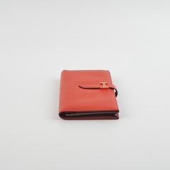 Hermes Bearn Red Wallet