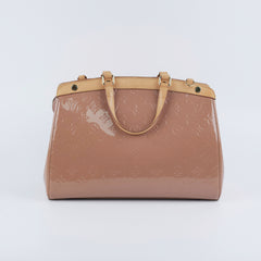 Louis Vuitton Brea Vernis Beige MM Bag