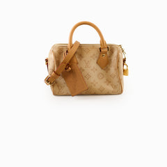 Louis Vuitton Speedy Bandoulière 20 Monogram Origine Lin Canvas Cream(2026)
