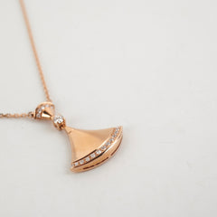 Bvlgari Diva Rose Gold Dream with Diamond Necklace