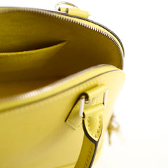 Louis Vuitton Alma BB Epi Yellow