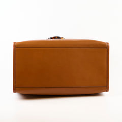 Fendi Sunshine Medium Shopping Tote Brown