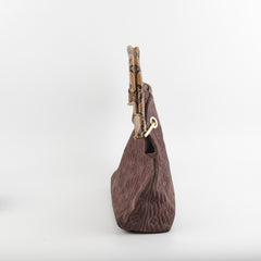 Louis Vuitton Monogram Suede Python Whisper Bag