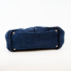 Chanel Blue Calfskin Tote