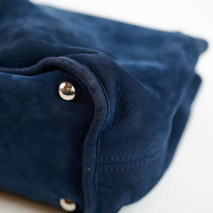 Chanel Blue Calfskin Tote