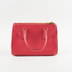 Prada Small Saffinao Tote Pink