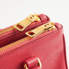 Prada Small Saffinao Tote Pink