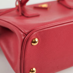 Prada Small Saffinao Tote Pink