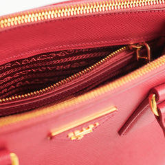 Prada Small Saffinao Tote Pink