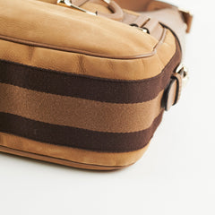 Gucci Horsebit Hobo Shoulder Bag Brown