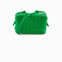 Bottega Veneta Mini Loop Green Crossbody