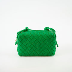Bottega Veneta Mini Loop Green Crossbody