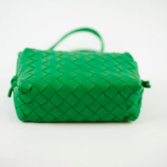 Bottega Veneta Mini Loop Green Crossbody