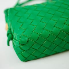Bottega Veneta Mini Loop Green Crossbody