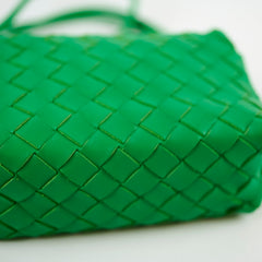 Bottega Veneta Mini Loop Green Crossbody