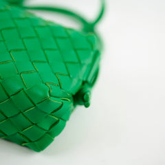 Bottega Veneta Mini Loop Green Crossbody
