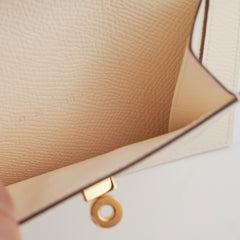 Hermes Kelly Pocket Compact Wallet Nata