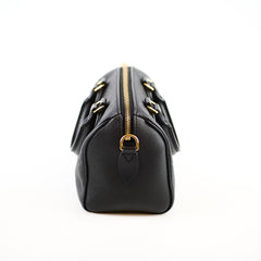 Louis Vuitton Speedy Bandoulière 20 Black Empreinte Leather