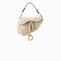 Christian Dior Saddle Mini Ivory