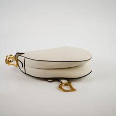 Christian Dior Saddle Mini Ivory