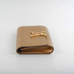Louis Vuitton Louise Pochette Gold Clutch