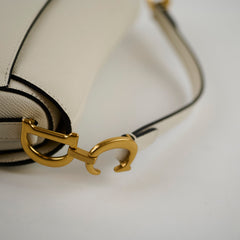 Christian Dior Saddle Mini Ivory