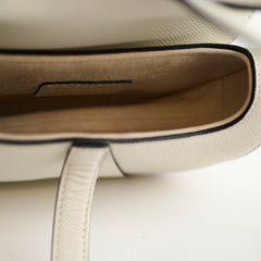 Christian Dior Saddle Mini Ivory