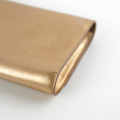 Louis Vuitton Louise Pochette Gold Clutch