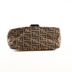 Fendi Canvas Mamma Baguette Shoulder