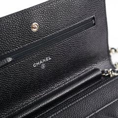 Chanel Wallet On Chain WOC Caviar Black Bag