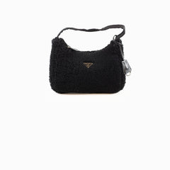 Prada Re-Edition 2000 Shearling Black