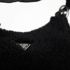 Prada Re-Edition 2000 Shearling Black
