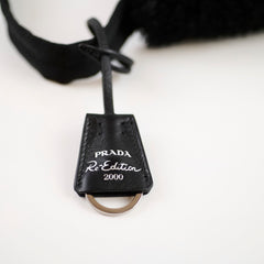 Prada Re-Edition 2000 Shearling Black