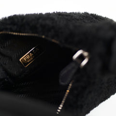 Prada Re-Edition 2000 Shearling Black