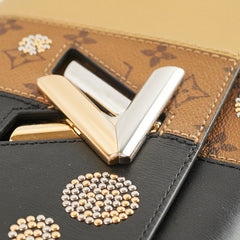 Louis Vuitton Twist MM Black / Monogram / Gold