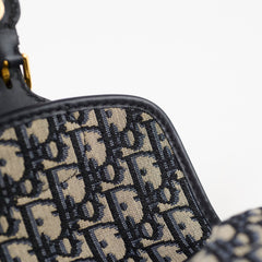 Christian Dior Small Bobby Bag Navy