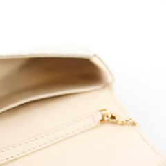 Fendi Kuban Canvas FF Embroidered Nano Baguette Charm