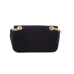 Gucci Small GG Marmont Velvet Black