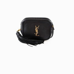 Saint Laurent YSL Mono Pouch Dark Grey