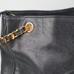 Chanel Caviar Large Tote Black