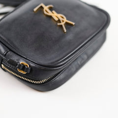 Saint Laurent YSL Mono Pouch Dark Grey