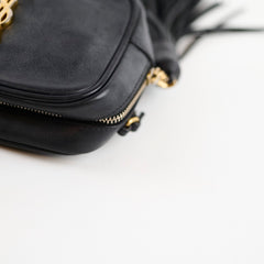 Saint Laurent YSL Mono Pouch Dark Grey