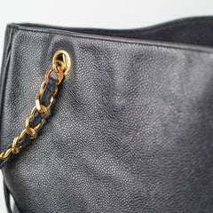 Chanel Caviar Large Tote Black