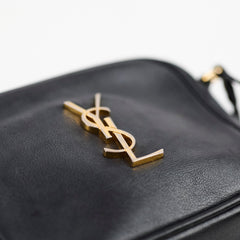 Saint Laurent YSL Mono Pouch Dark Grey