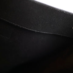 Saint Laurent Rive Gauche Tote Canvas Black