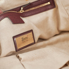 Gucci Soho Medium Chain Bag Burgundy