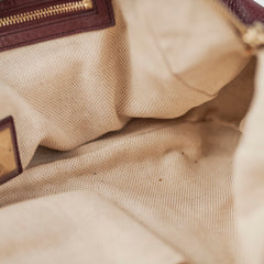 Gucci Soho Medium Chain Bag Burgundy