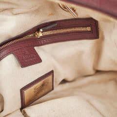 Gucci Soho Medium Chain Bag Burgundy