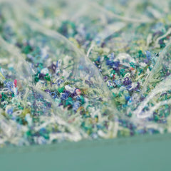 Chanel Medium Gabrielle Green Tweed/PVC- Series 25