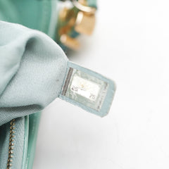 Chanel Medium Gabrielle Green Tweed/PVC- Series 25